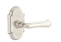 Emtek Wembley Lever with #8 Rosette