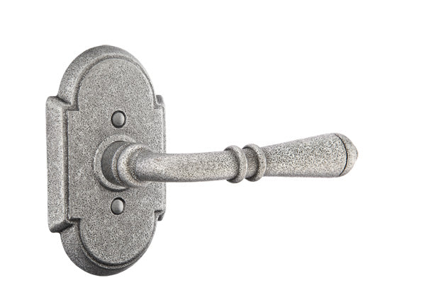 Emtek Normandy Lever Handle with Style 1 Rosette