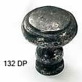 Schaub 1 1/8 Inch Round Knob Dark Pewter 132-DP