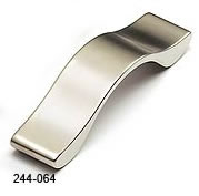 Schaub Satin Nickel Wave Pull 244-064-15