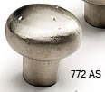 Schaub Antique Silver Knob 772-AS