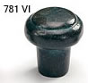 Schaub Verde Imperiale Round Knob 781-VI