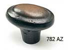 Schaub Antique Bronze Oval Knob 782-AZ