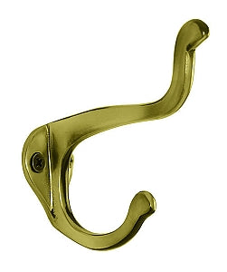 Nostalgic Warehouse Schoolhouse Hook Polished Brass