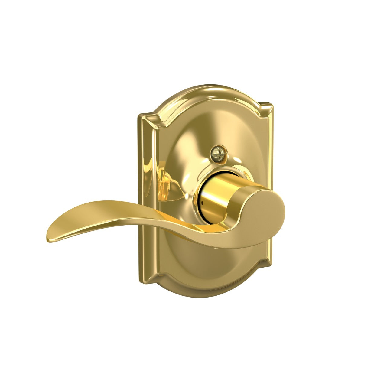 Schlage Accent Lever with Camelot Rosette