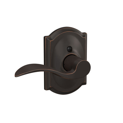 Schlage Accent Lever with Camelot Rosette