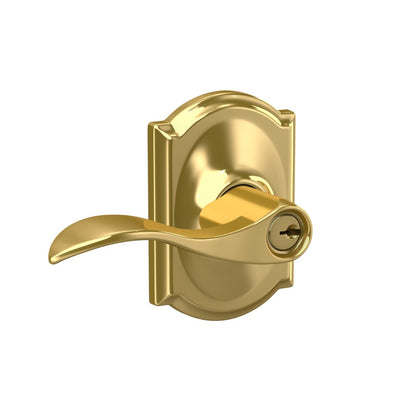 Schlage Accent Lever with Camelot Rosette