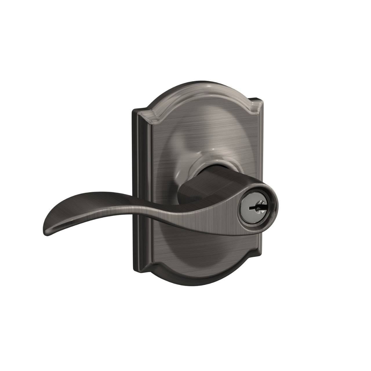 Schlage Accent Lever with Camelot Rosette