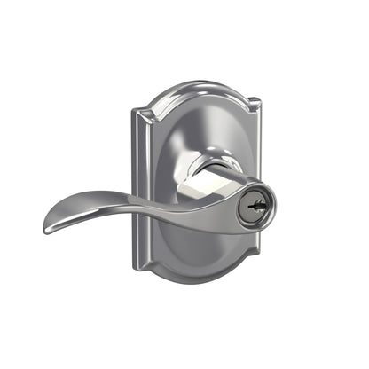 Schlage Accent Lever with Camelot Rosette