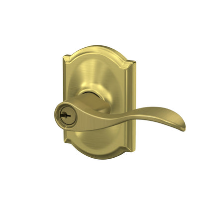 Schlage Accent Lever with Camelot Rosette