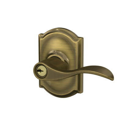 Schlage Accent Lever with Camelot Rosette