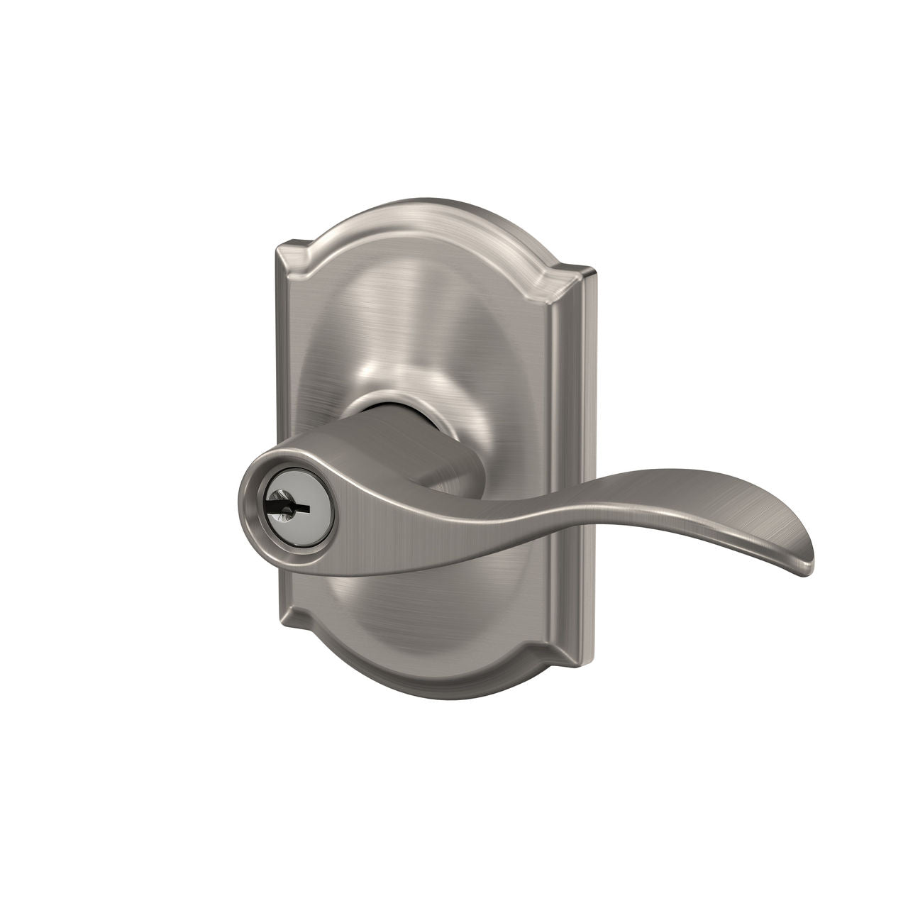 Schlage Accent Lever with Camelot Rosette