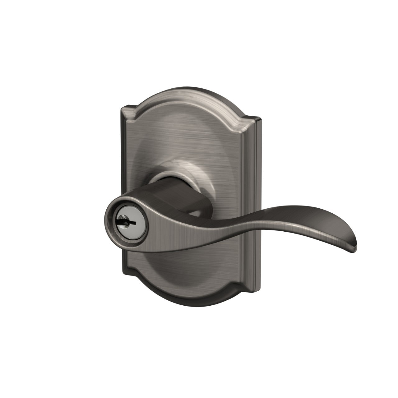 Schlage Accent Lever with Camelot Rosette