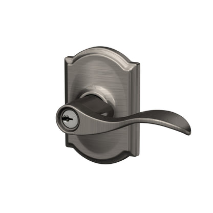 Schlage Accent Lever with Camelot Rosette
