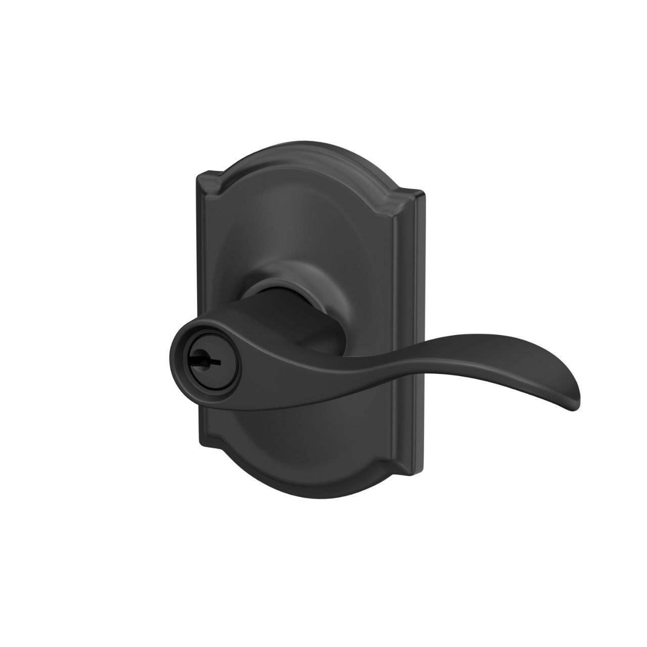 Schlage Accent Lever with Camelot Rosette