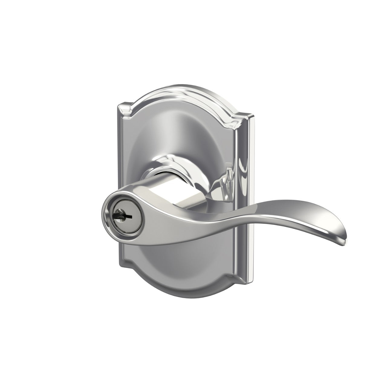 Schlage Accent Lever with Camelot Rosette