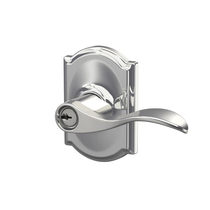 Schlage Accent Lever with Camelot Rosette