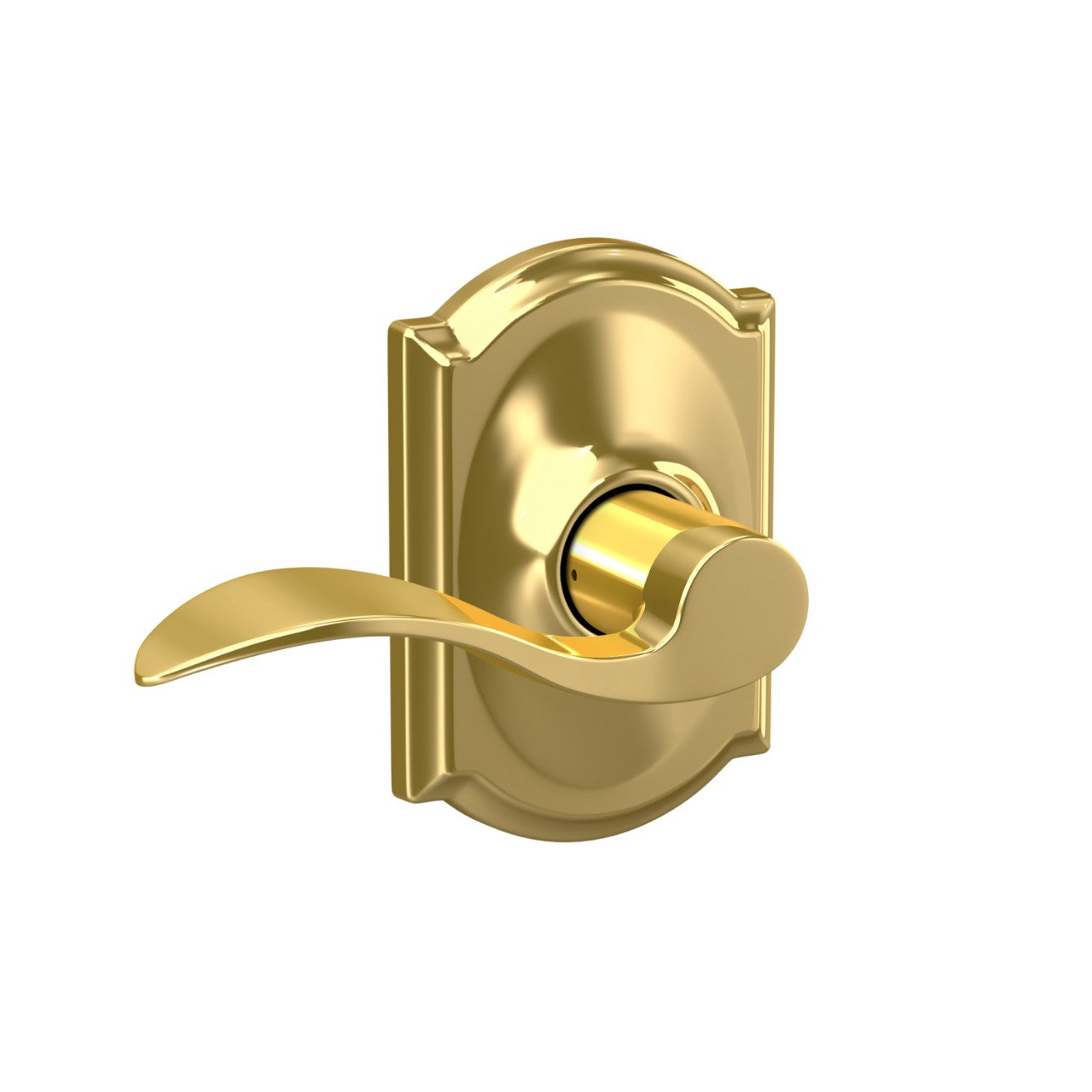 Schlage Accent Lever with Camelot Rosette