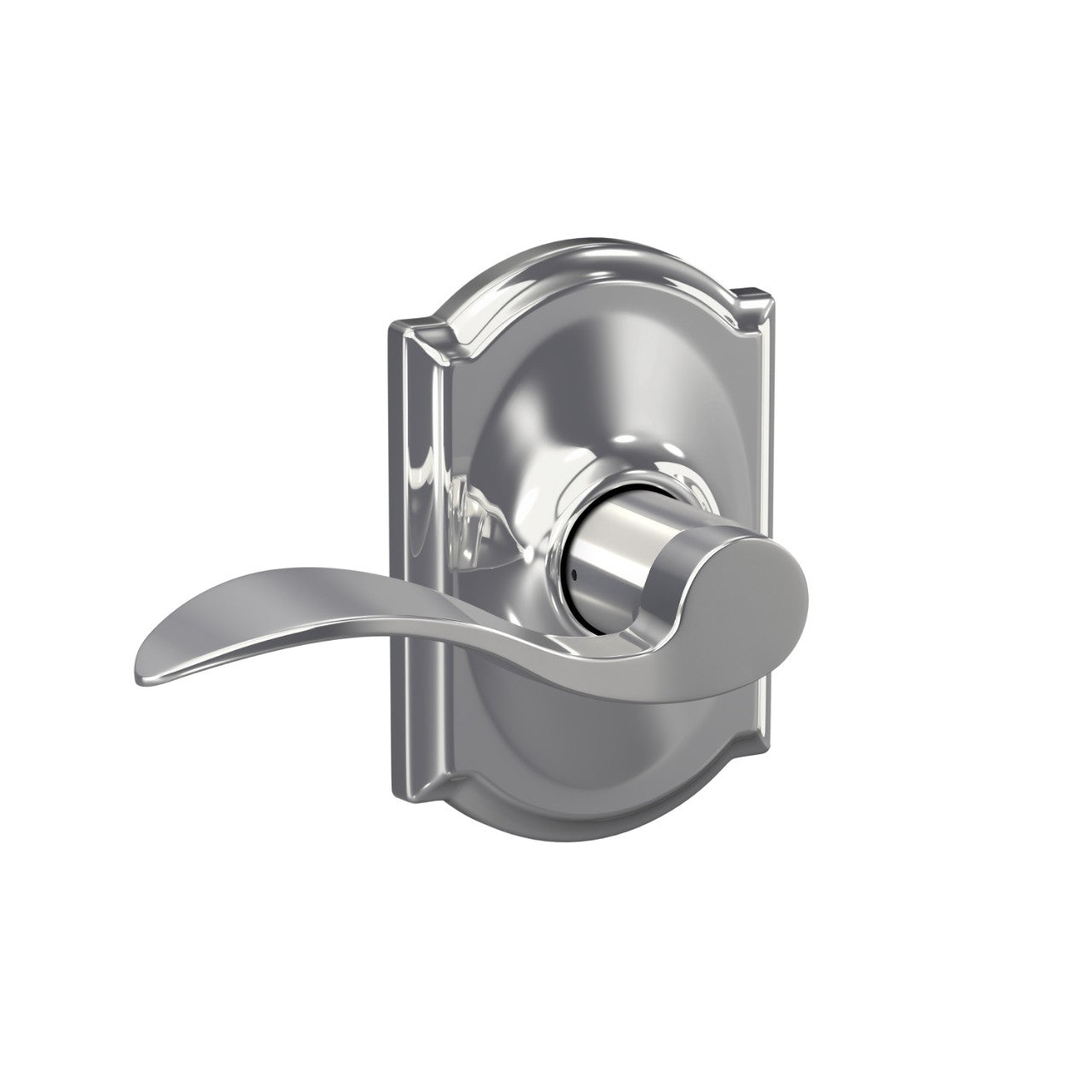 Schlage Accent Lever with Camelot Rosette