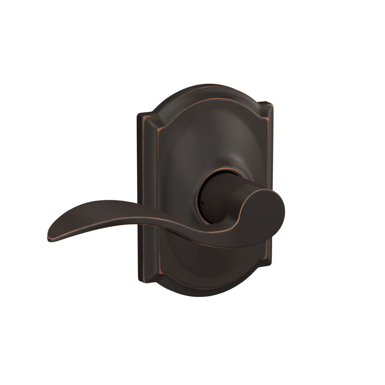 Schlage Accent Lever with Camelot Rosette