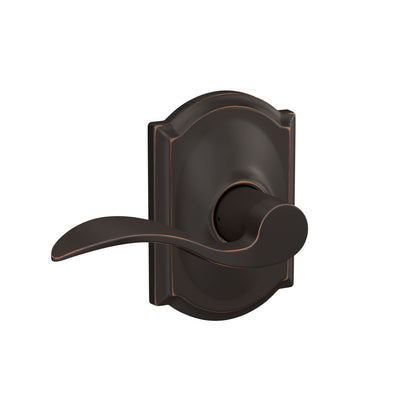 Schlage Accent Lever with Camelot Rosette