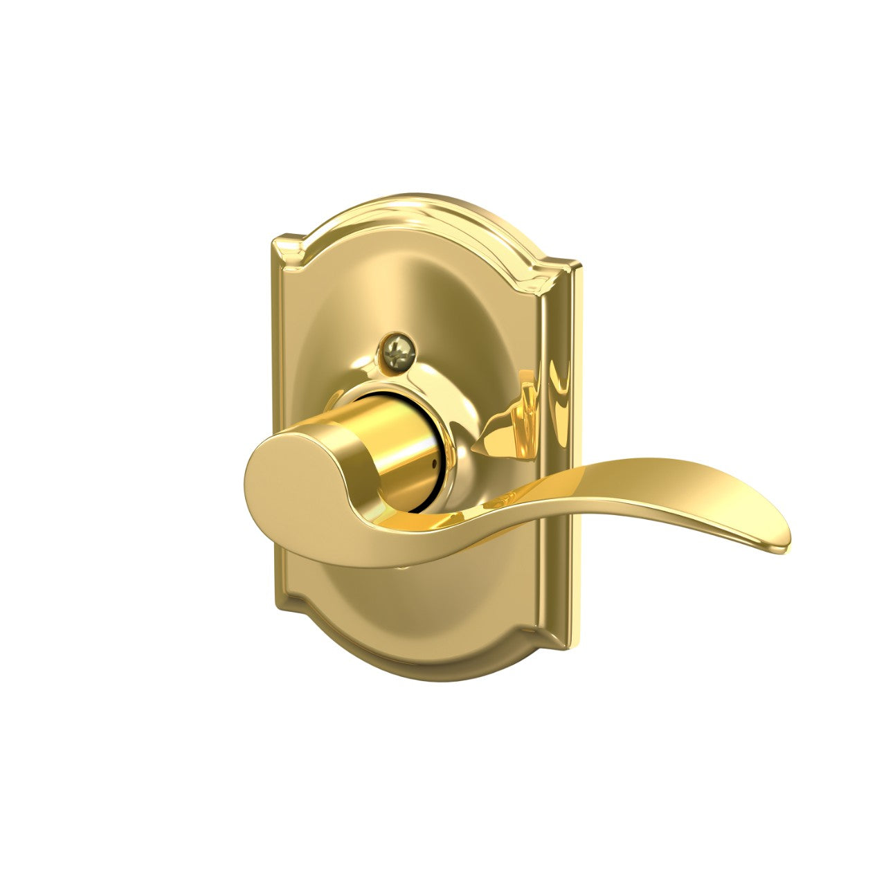 Schlage Accent Lever with Camelot Rosette