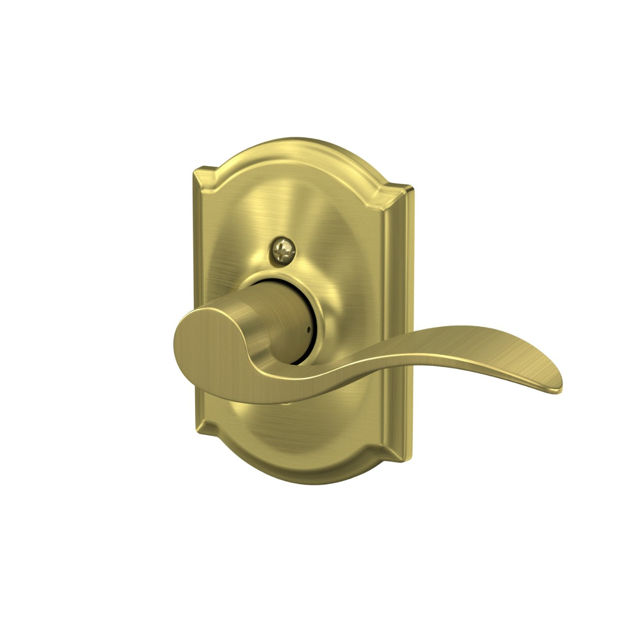 Schlage Accent Lever with Camelot Rosette