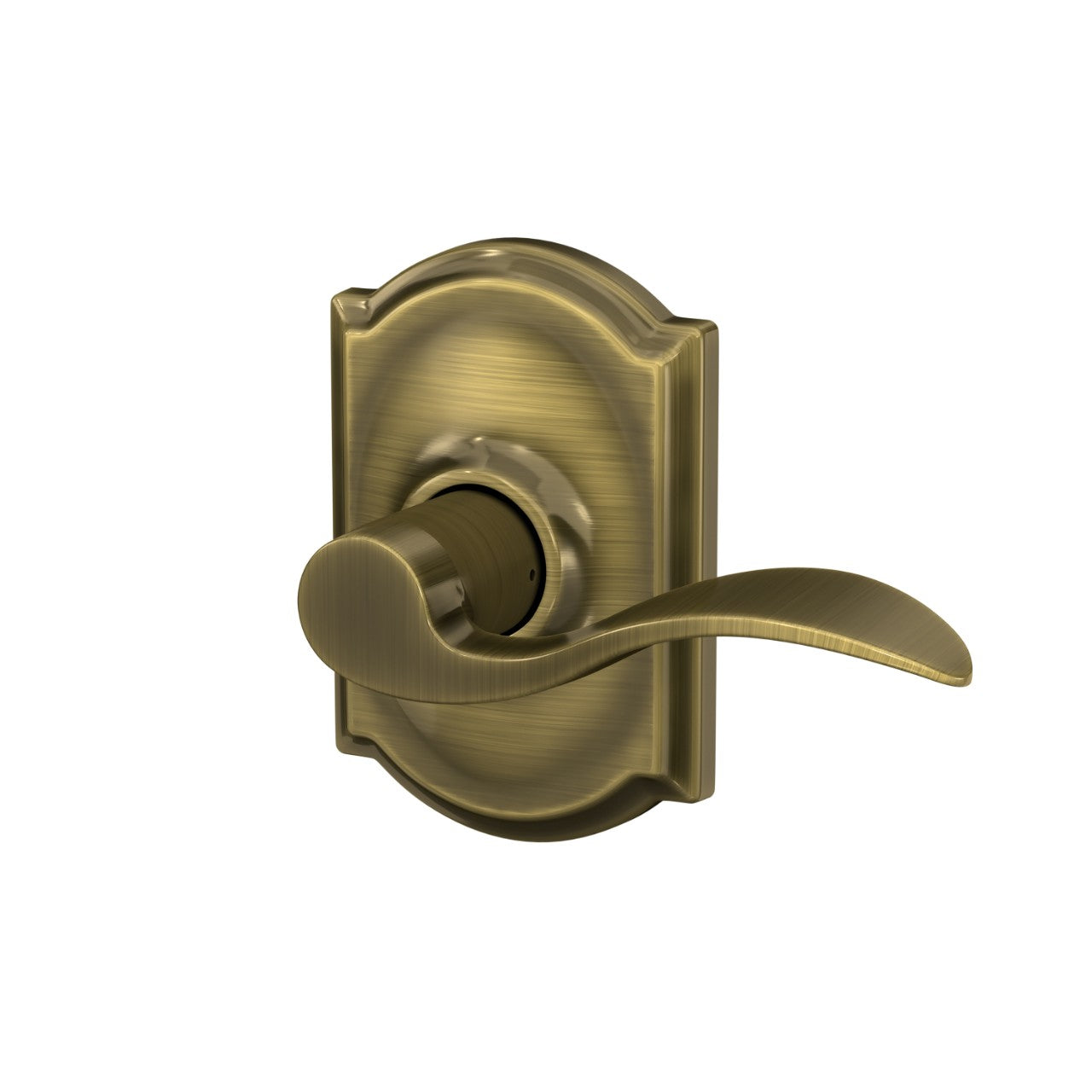 Schlage Accent Lever with Camelot Rosette