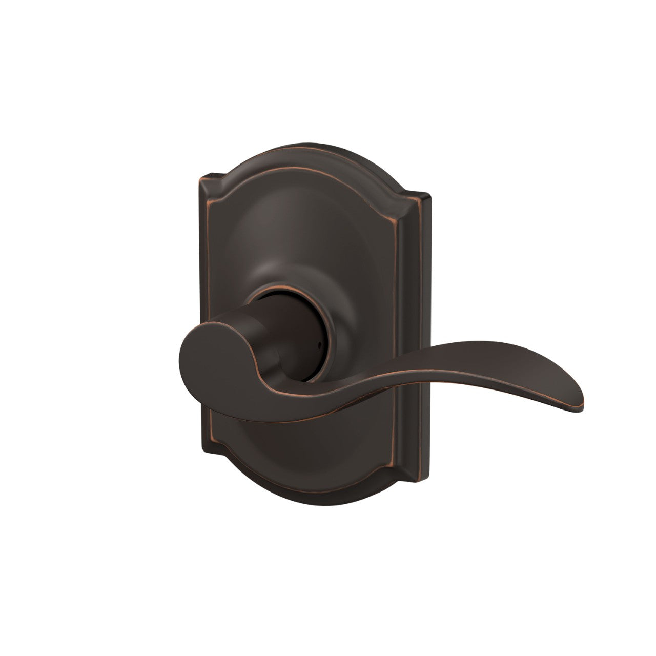 Schlage Accent Lever with Camelot Rosette