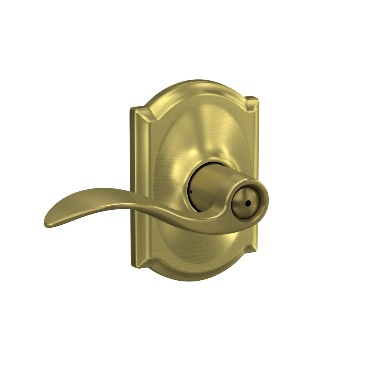 Schlage Accent Lever with Camelot Rosette