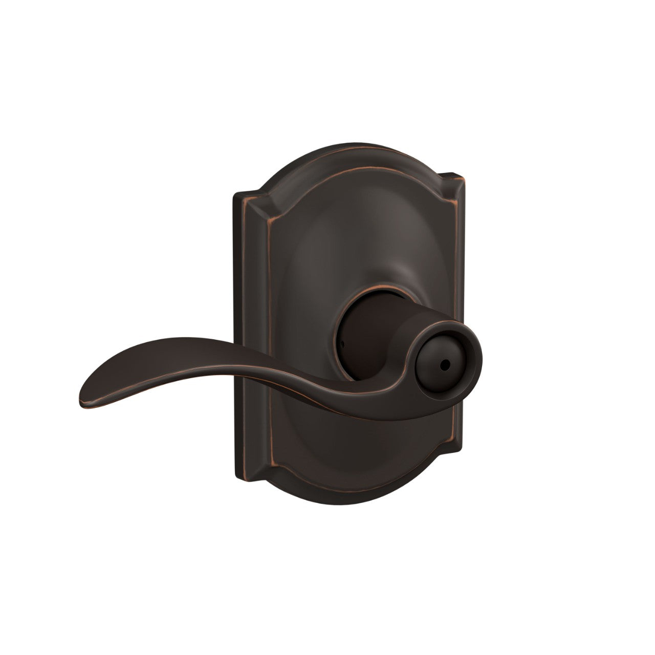 Schlage Accent Lever with Camelot Rosette