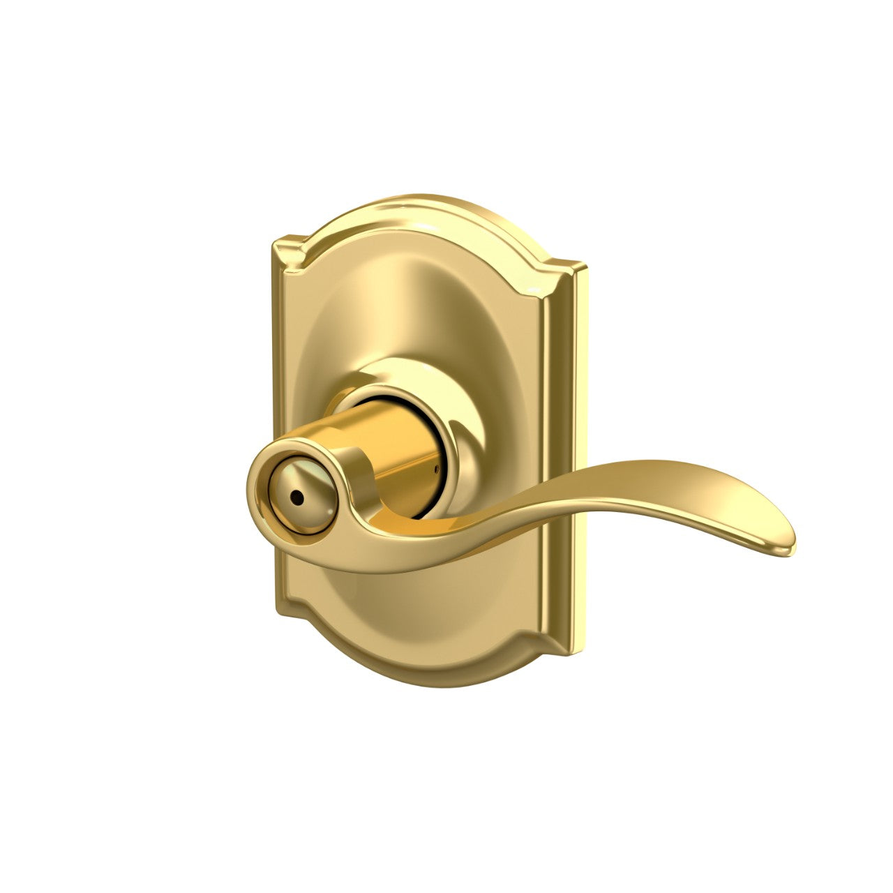 Schlage Accent Lever with Camelot Rosette
