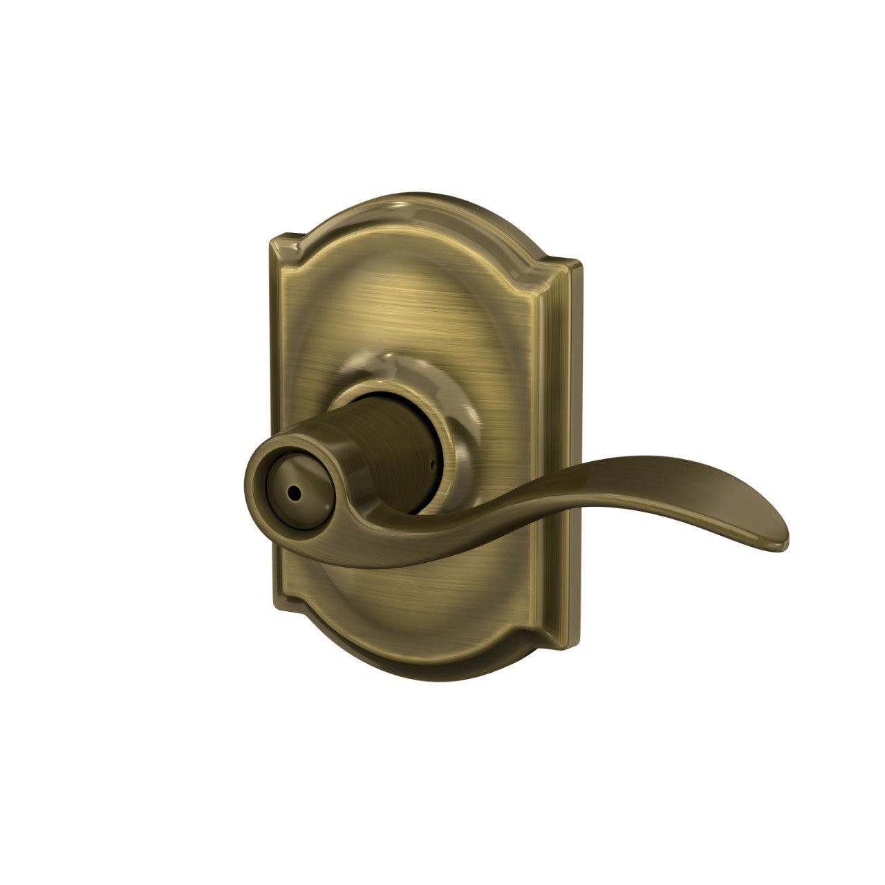 Schlage Accent Lever with Camelot Rosette