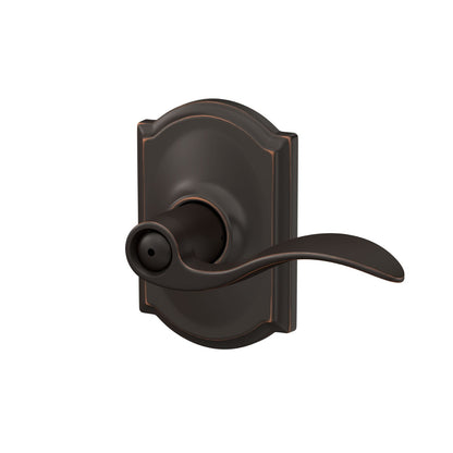 Schlage Accent Lever with Camelot Rosette