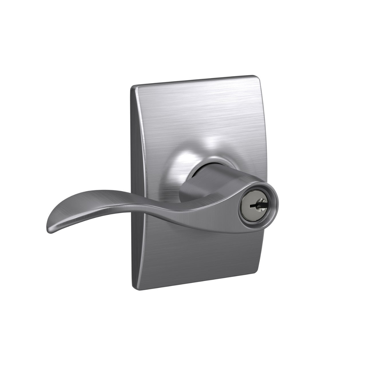 Schlage Accent Lever with Century Rosette