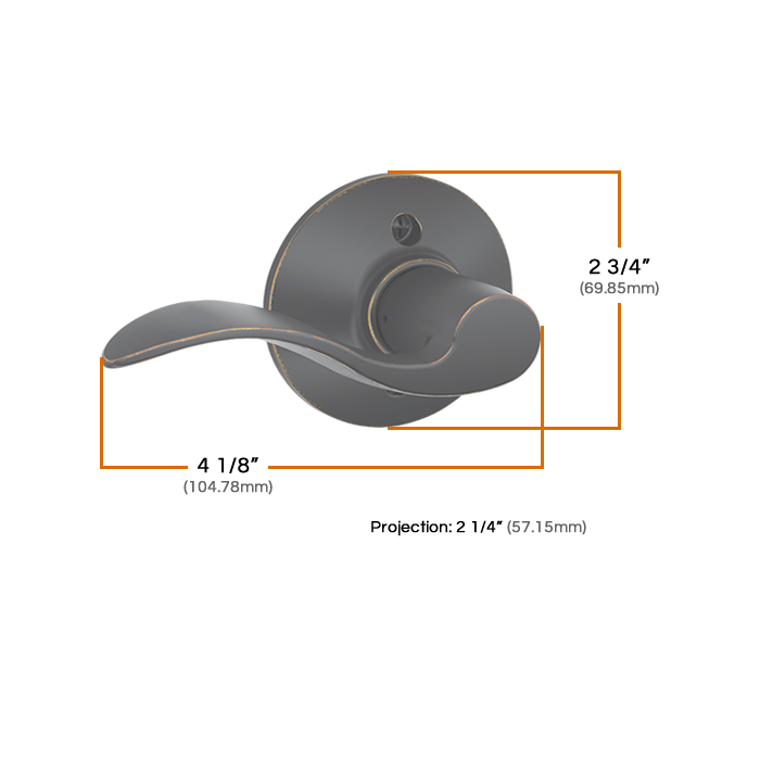 Schlage Accent Lever Handle