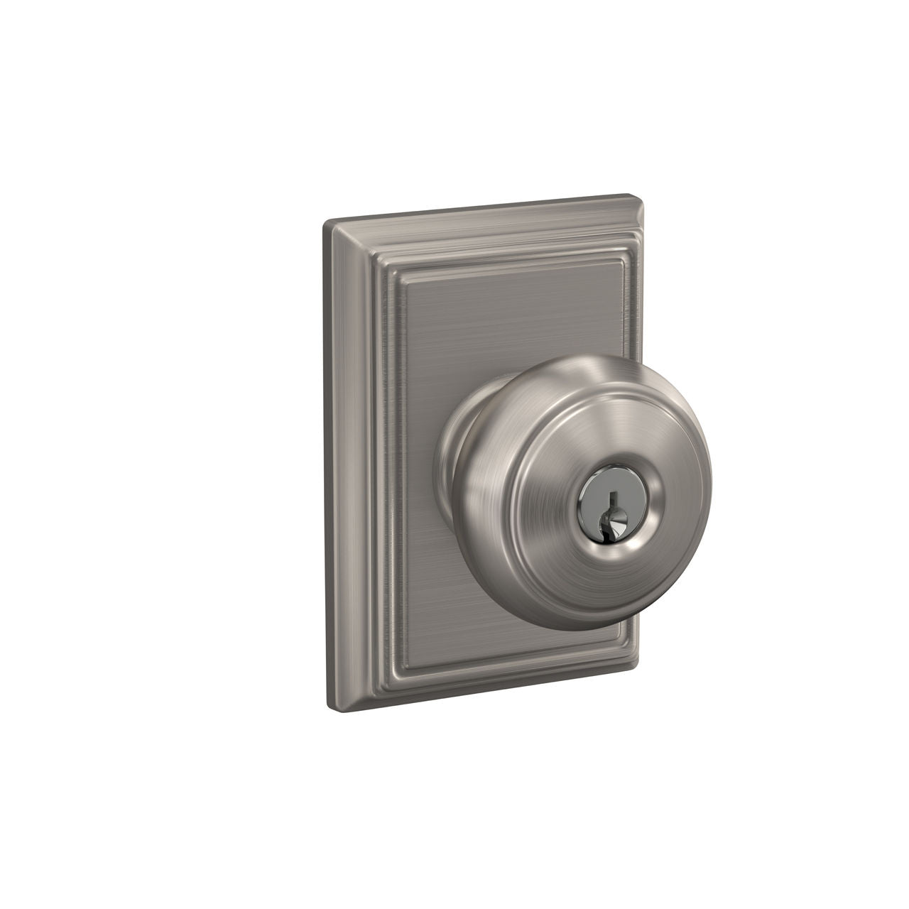 Schlage Andover Knob with Addison Rosette