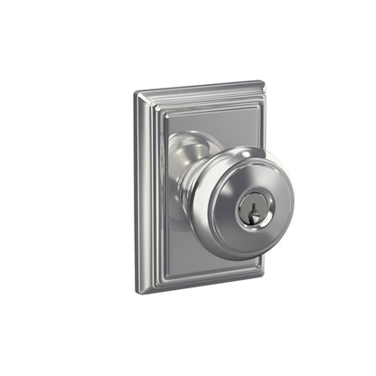 Schlage Andover Knob with Addison Rosette
