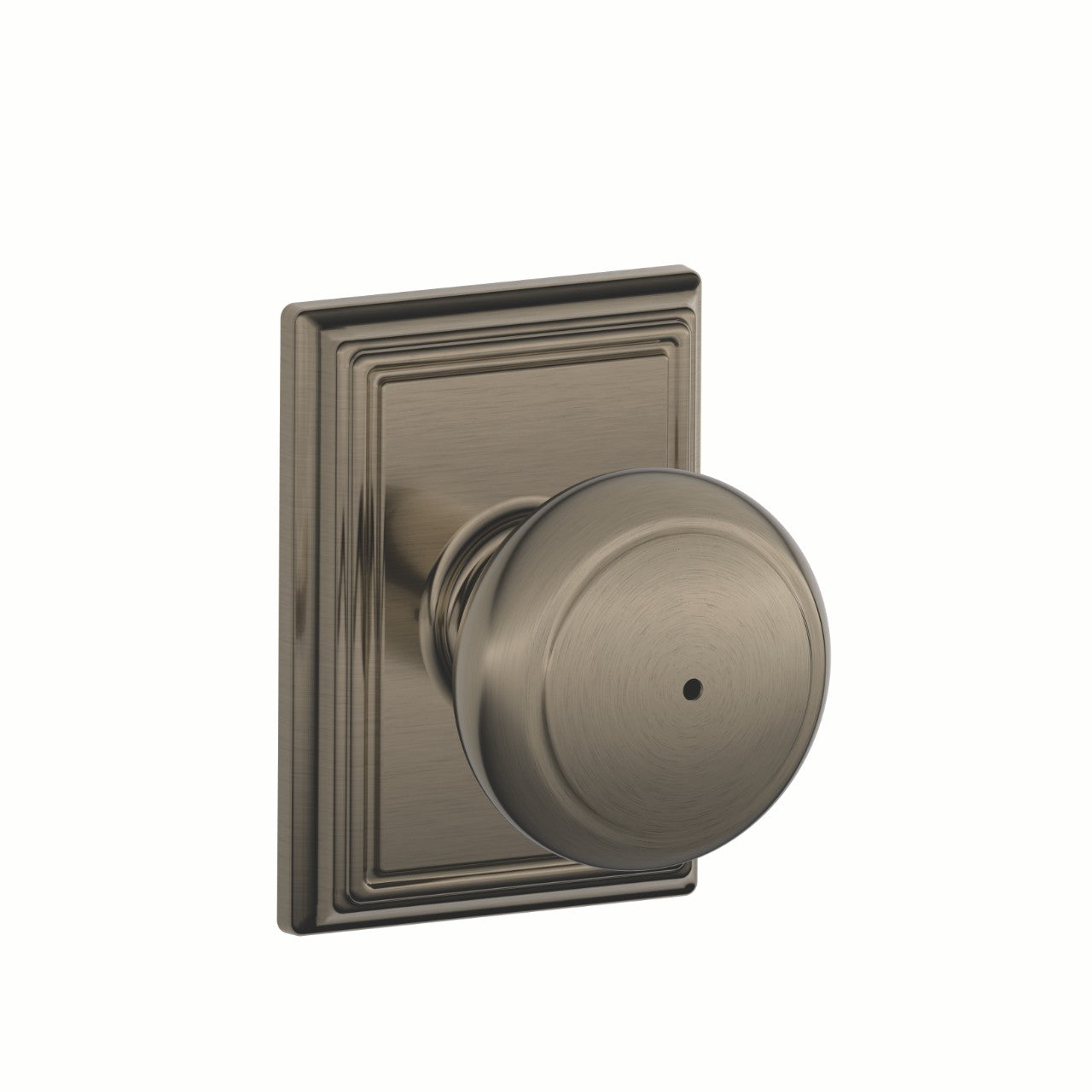 Schlage Andover Knob with Addison Rosette