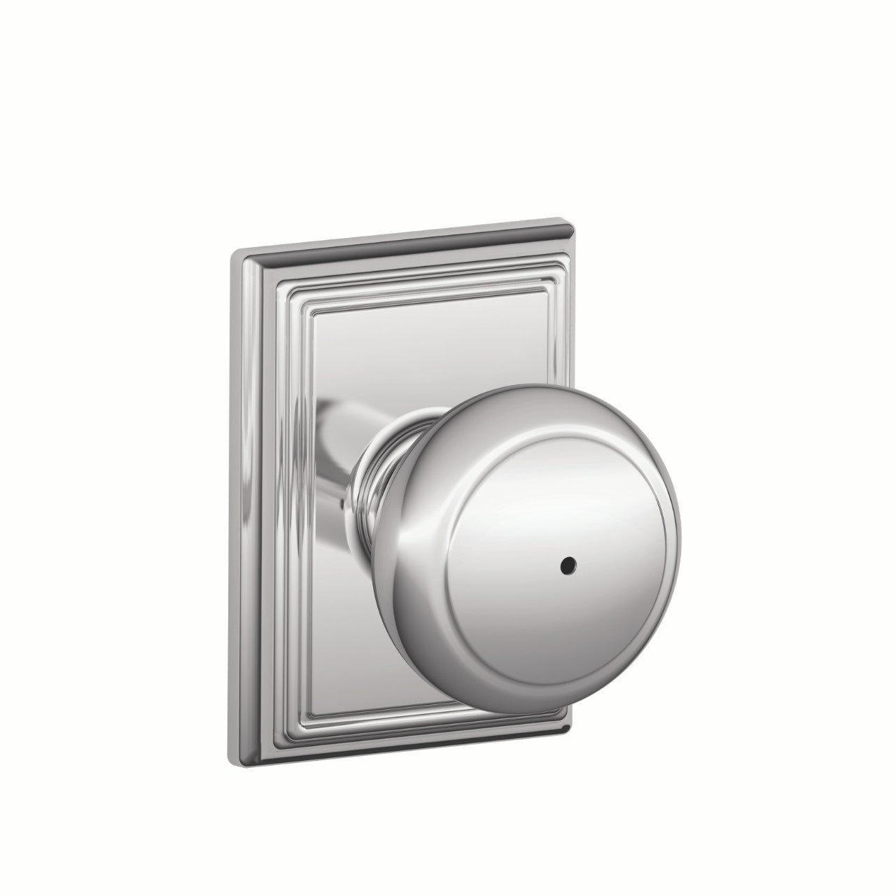 Schlage Andover Knob with Addison Rosette