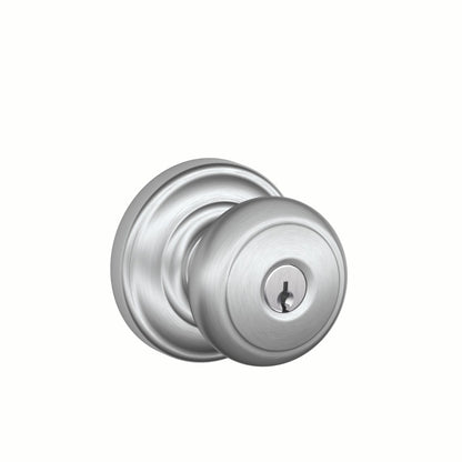 Schlage Andover Knob with Andover Rosette