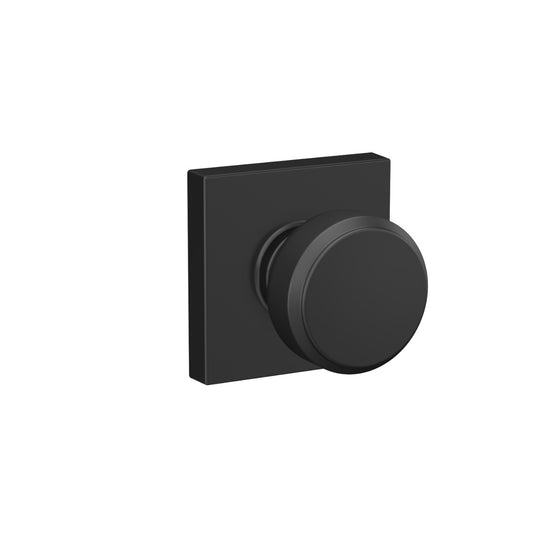 Schlage Custom Bowery Knob with Collins Rosette