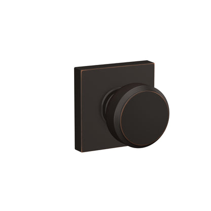 Schlage Custom Bowery Knob with Collins Rosette