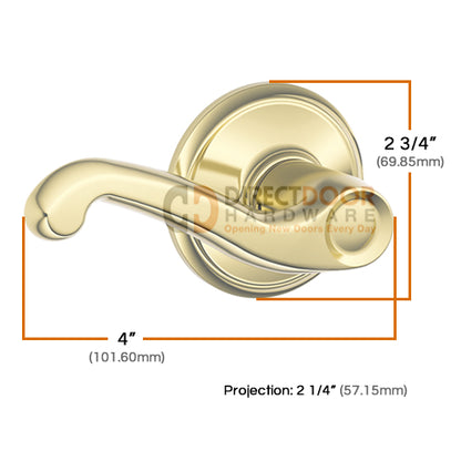 Schlage Flair Lever Handle