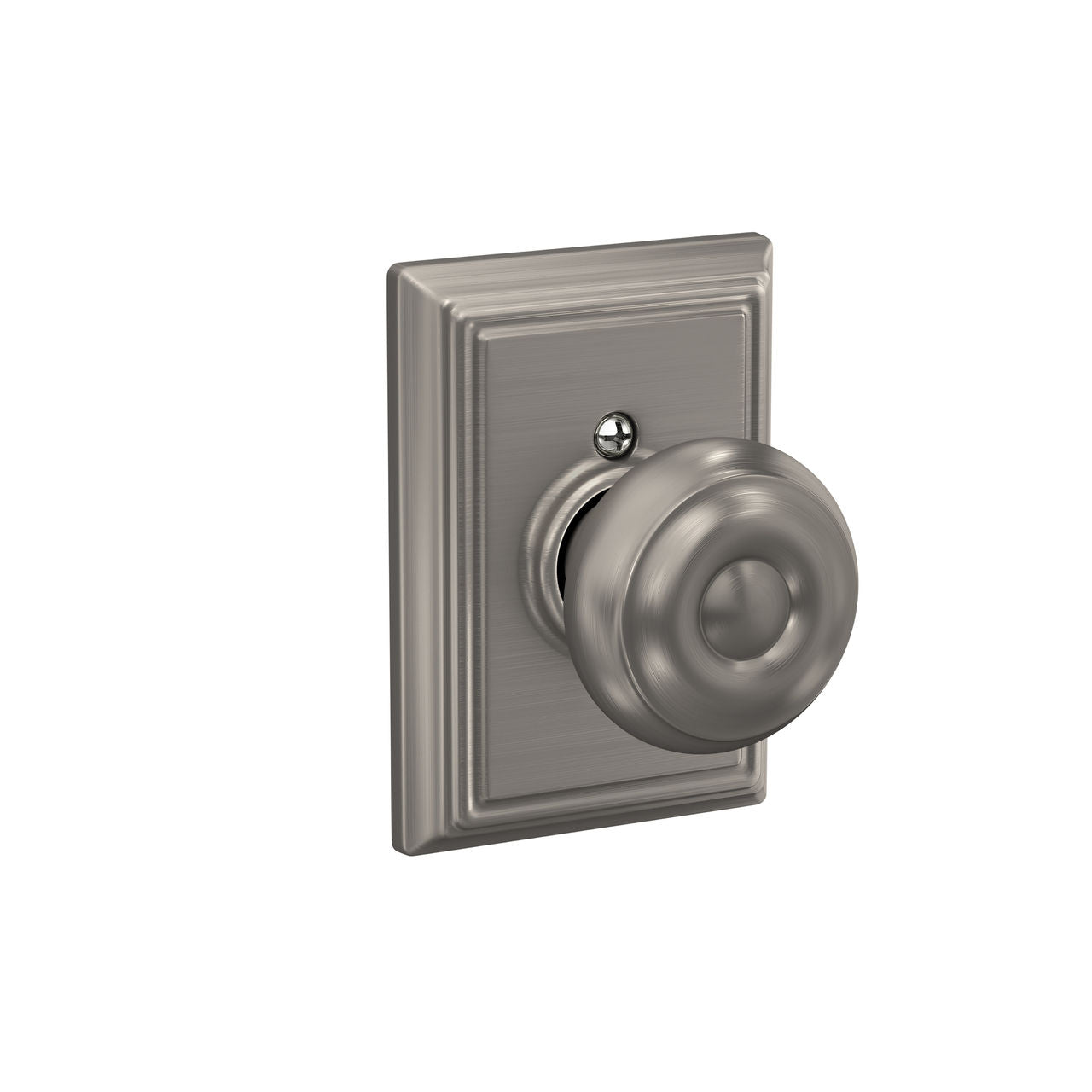 Schlage Georgian Knob with Addison Rosette