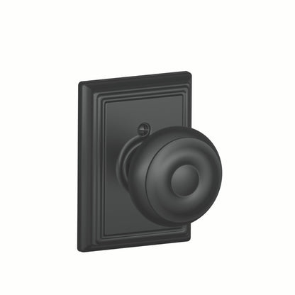 Schlage Georgian Knob with Addison Rosette
