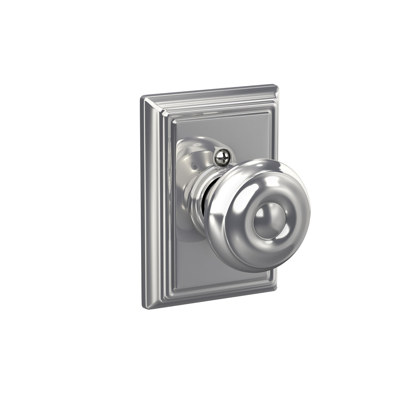 Schlage Georgian Knob with Addison Rosette