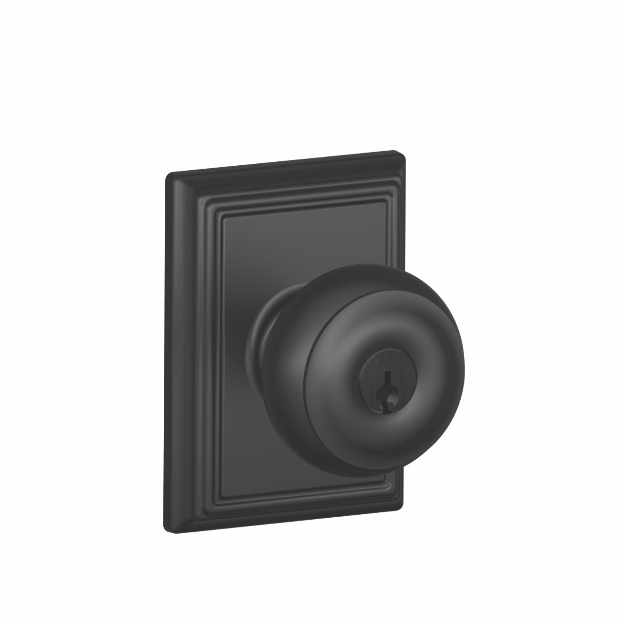 Schlage Georgian Knob with Addison Rosette