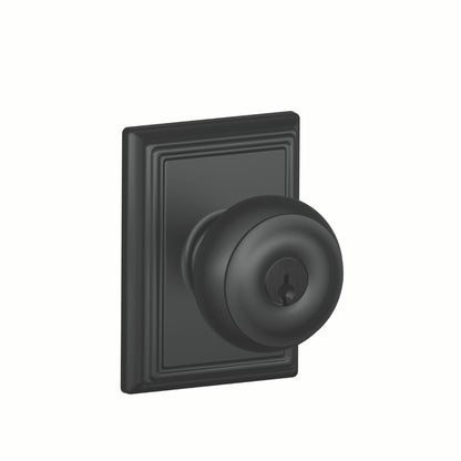 Schlage Georgian Knob with Addison Rosette