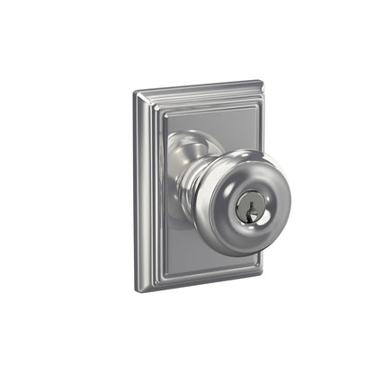 Schlage Georgian Knob with Addison Rosette